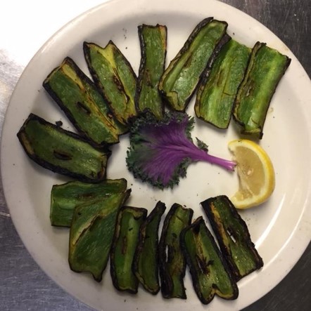Order Skewered and Grilled Green Pepper food online from Persian Room Fine Wine and Kebab store, Scottsdale on bringmethat.com
