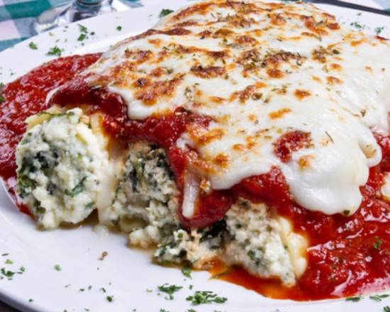 Order Cheese Manicotti Pasta food online from East Pie Pizza store, Nashville on bringmethat.com