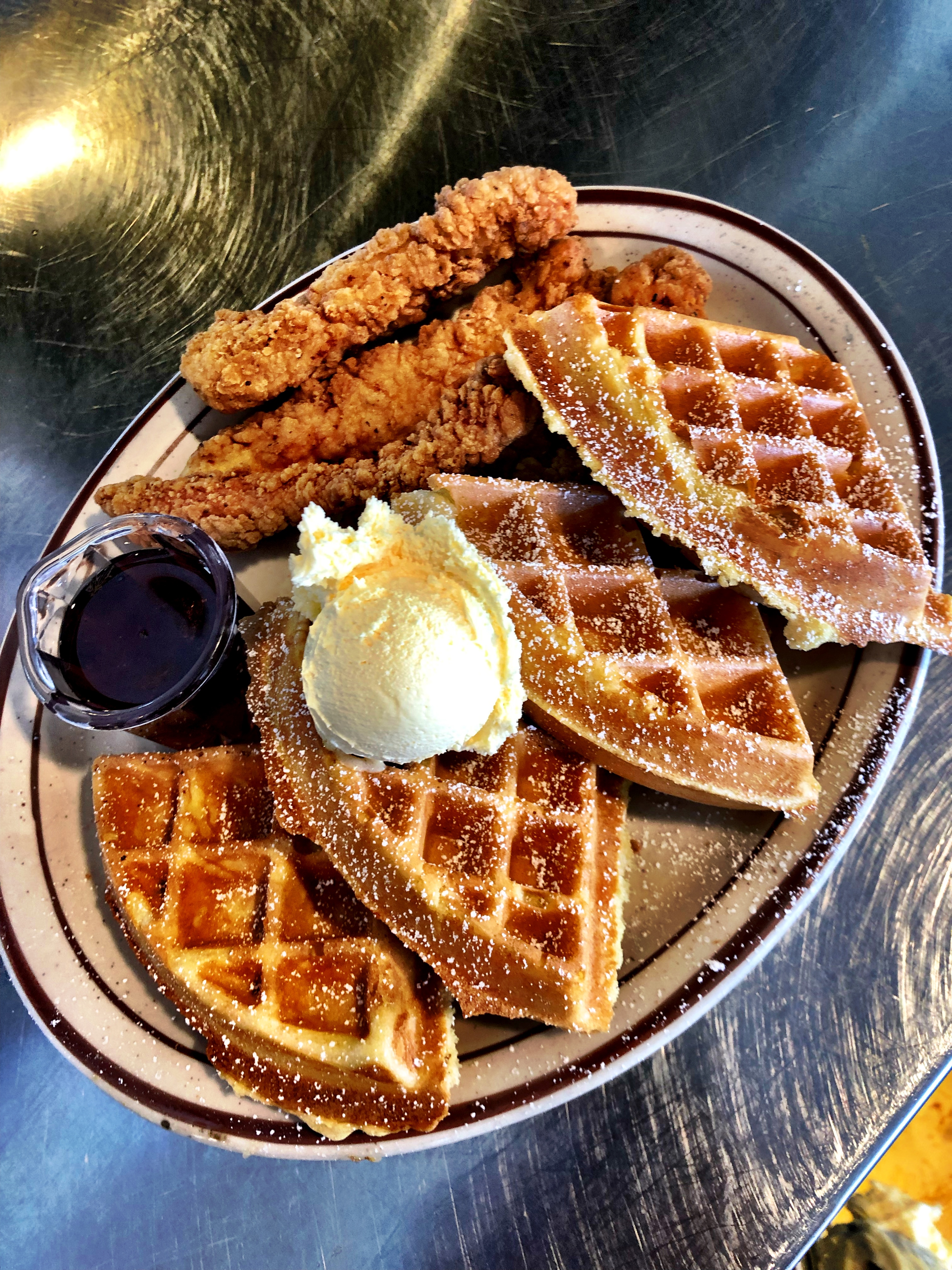 Order Chicken and Waffle food online from Eat'n Park store, Burbank on bringmethat.com