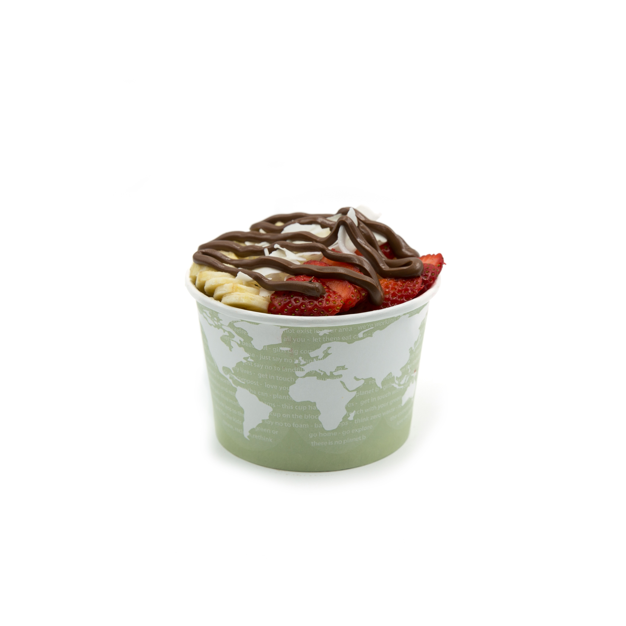Order Strawberry, Banana, Coconut Flakes, and Nutella Oatmeal Bowl food online from Playa Bowls store, Pleasantville on bringmethat.com