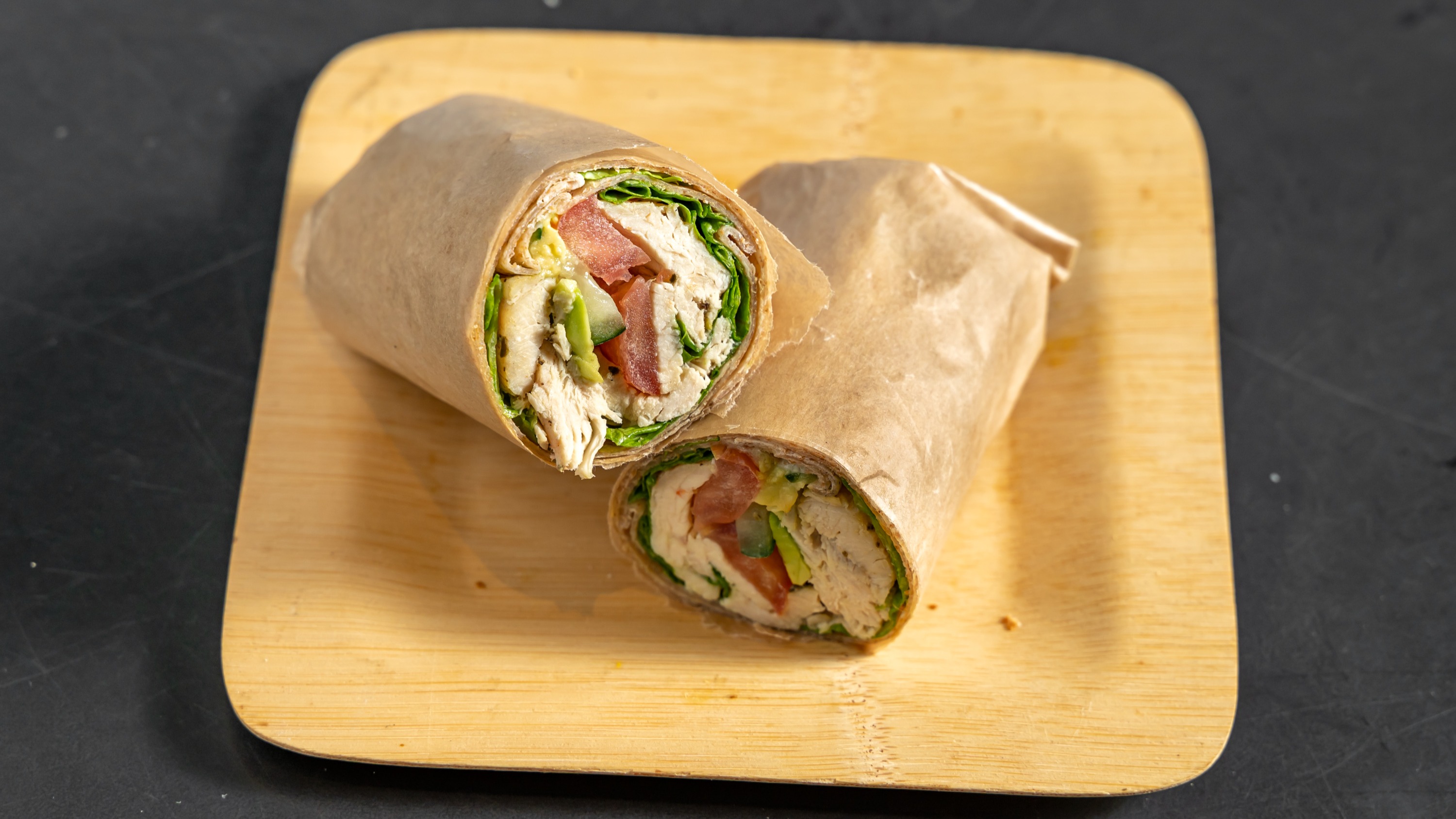 Order California Chicken Sandwich on a wrap food online from Veritable store, New York on bringmethat.com