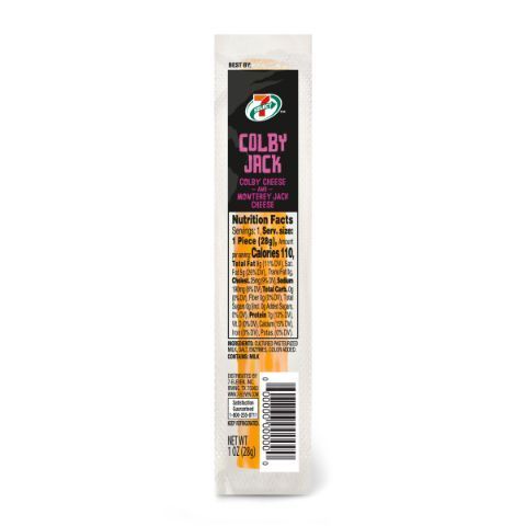 Order 7-Select Cheese Stick Colby Jack 1oz food online from 7-Eleven store, Manteca on bringmethat.com