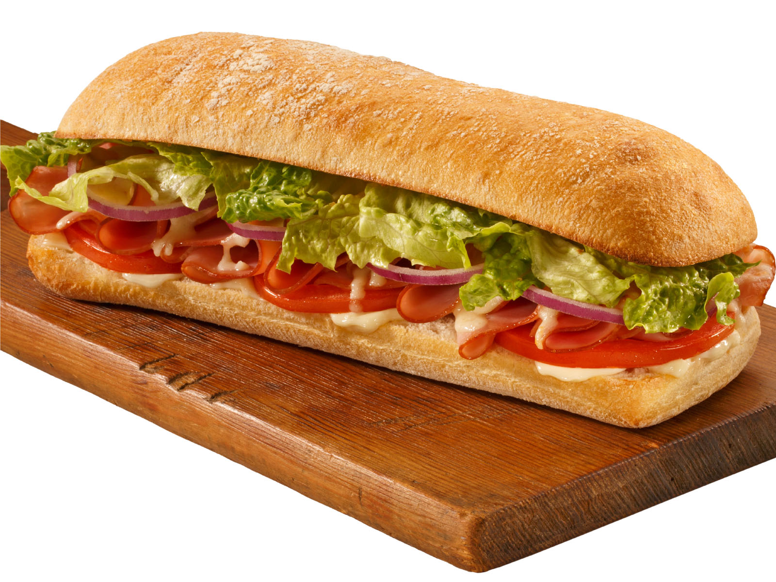 Order Ham Sub food online from Vocelli Pizza - Leesburgh Pike store, Falls Church on bringmethat.com