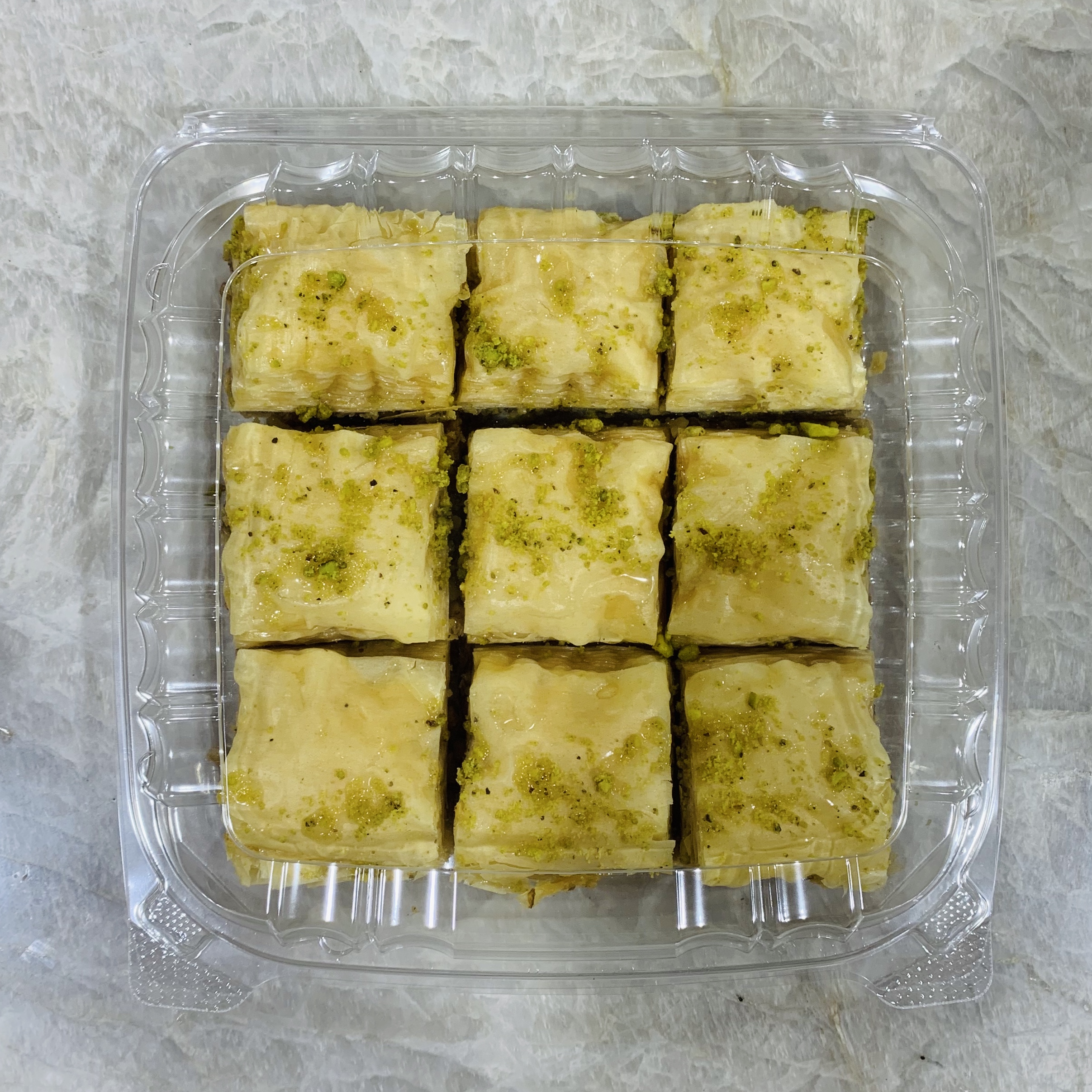 Order 9 Piece Baklawa Squares food online from Pita Inn store, Naperville on bringmethat.com