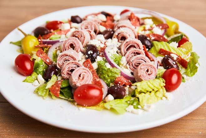 Order Mediterranean Salad - Small food online from Johnny's New York Style Pizza store, Dacula on bringmethat.com
