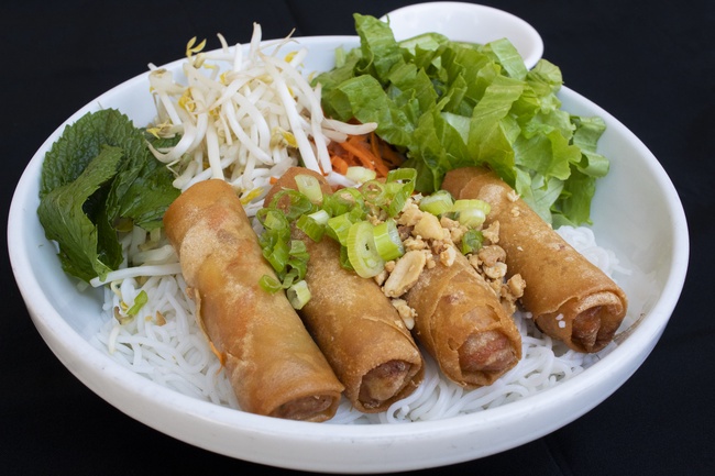 Order 92. BUN w/ BBQ CHAY - BO SOY BEEF food online from Pho N Mor store, Chino Hills on bringmethat.com