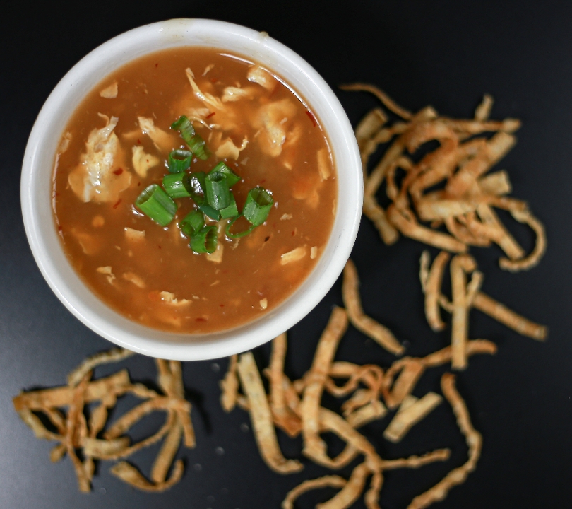 Order SM HOT & SOUR SOUP food online from The Asian Bistro store, San Diego on bringmethat.com