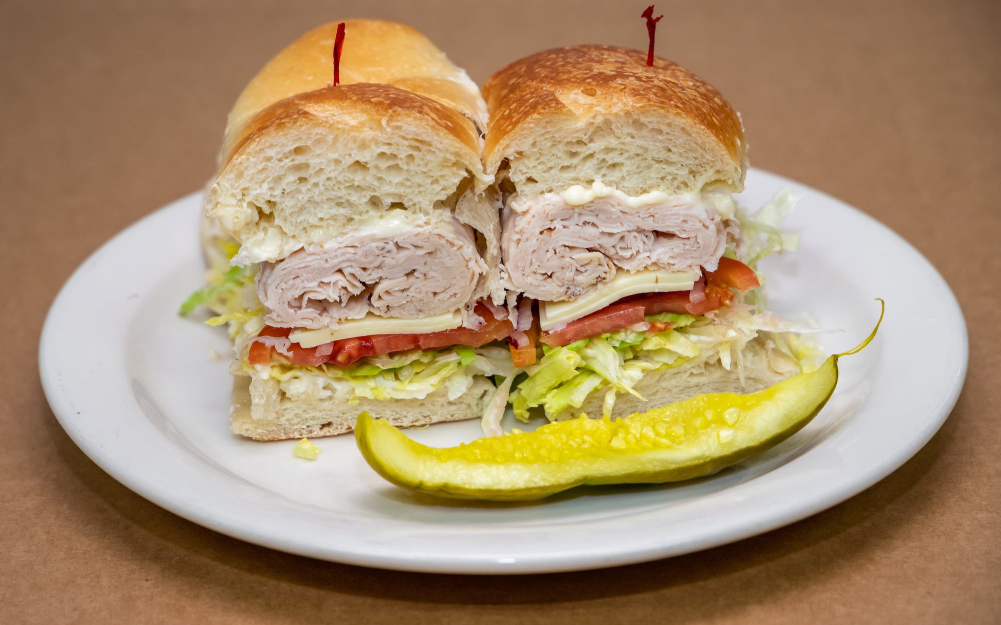 Order Roasted Turkey Sub food online from West Avenue Pizzeria store, Saratoga Springs on bringmethat.com