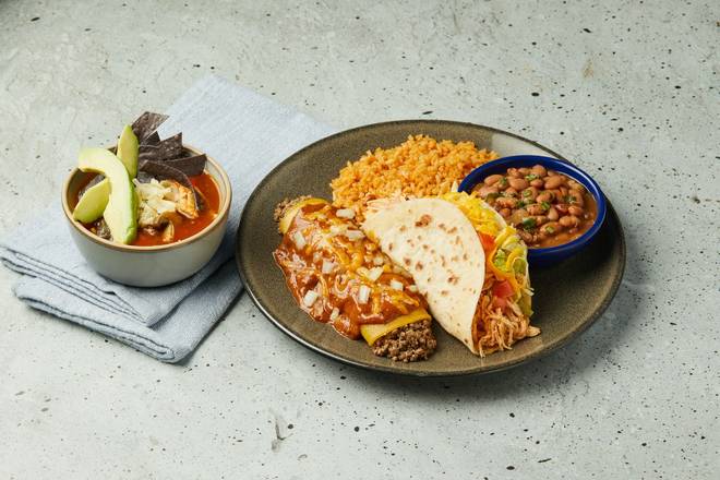 Order Topolo Pick 3 food online from Blue Goose Cantina store, Mckinney on bringmethat.com