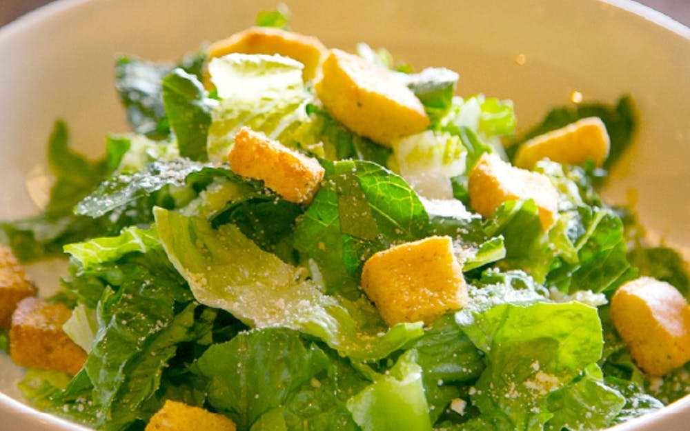 Order Caesar Salad - Small food online from Russo New York Pizzeria store, Houston on bringmethat.com