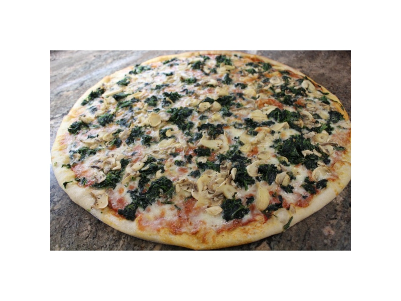 Order Mushroom and Spinach Slice food online from Previti Pizza store, New York on bringmethat.com