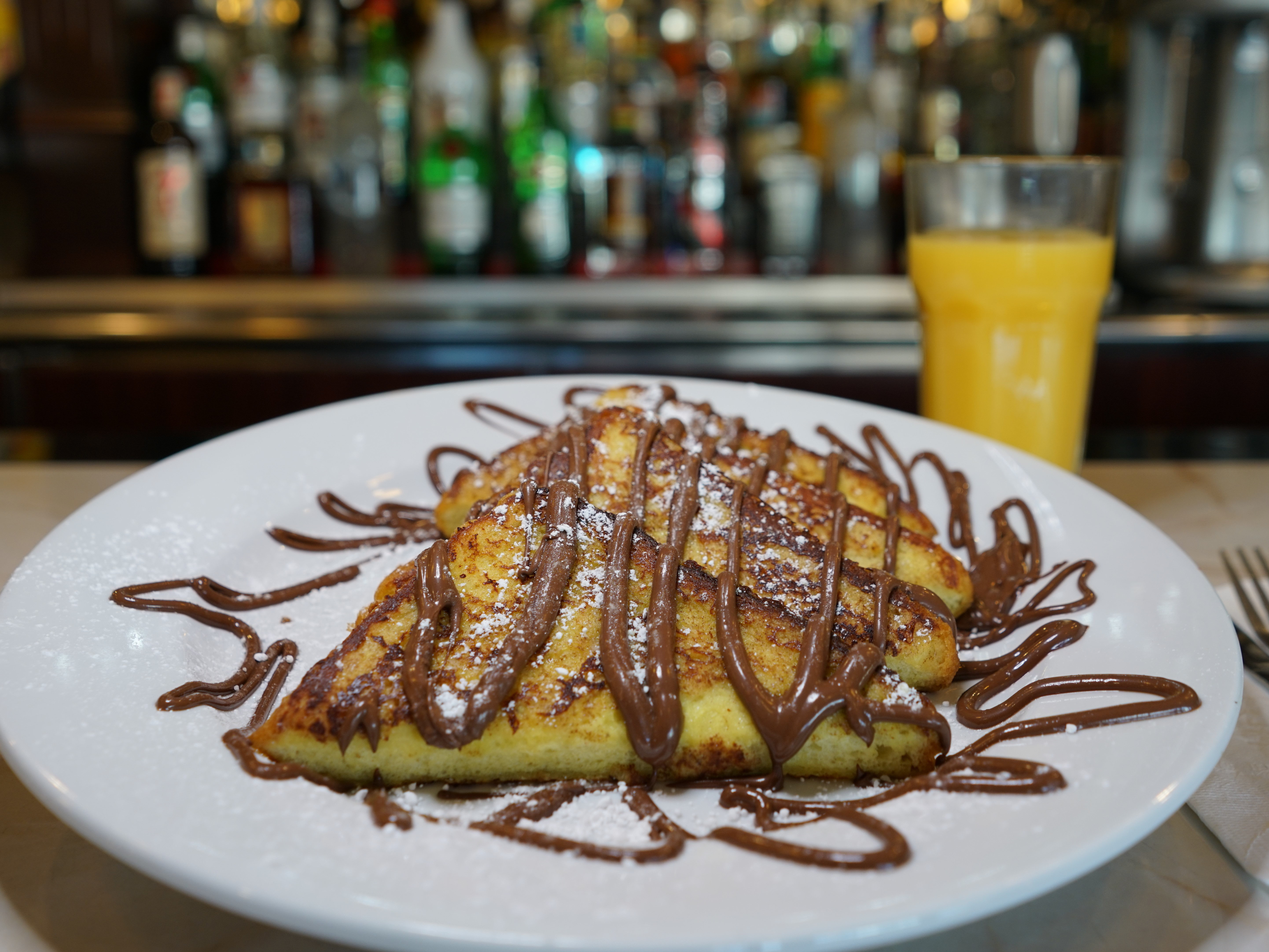 Order Nutella Pancakes food online from Fountain Diner store, Hartsdale on bringmethat.com