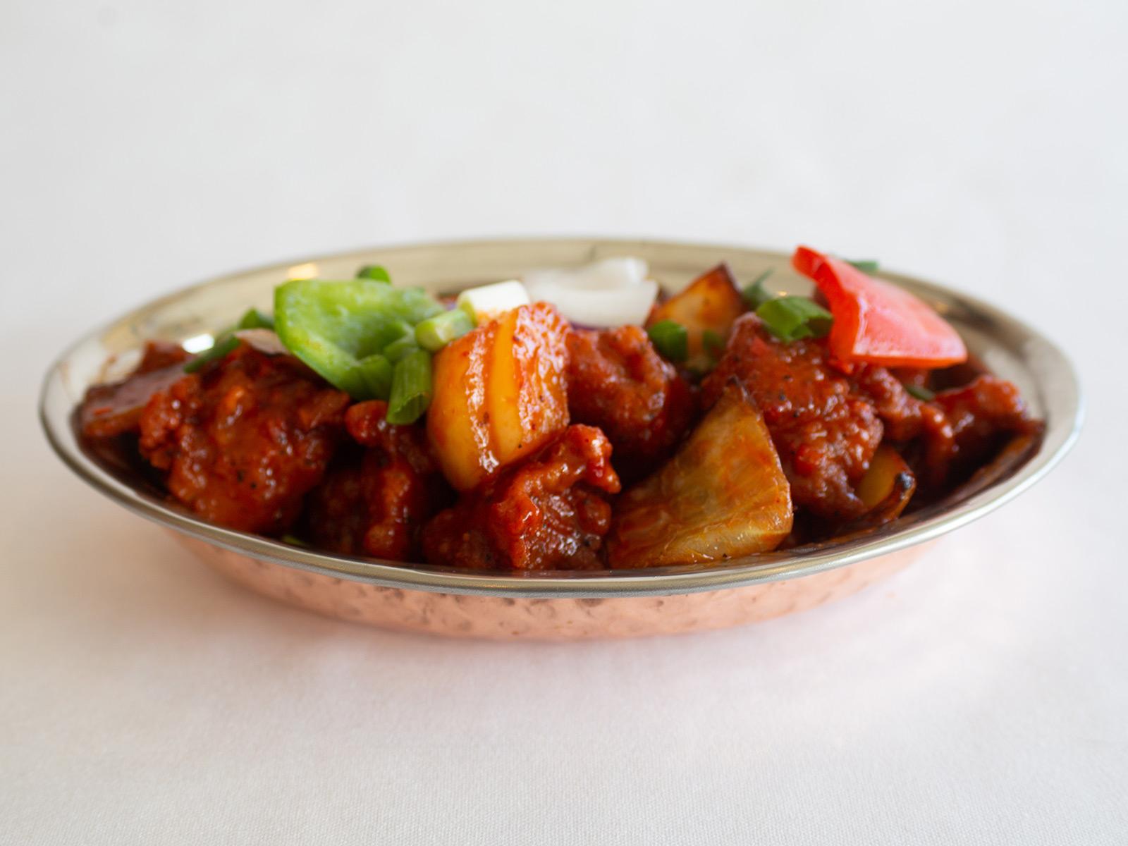 Order Chilli Chicken food online from Hyderabad Dum Biryani store, Fremont on bringmethat.com