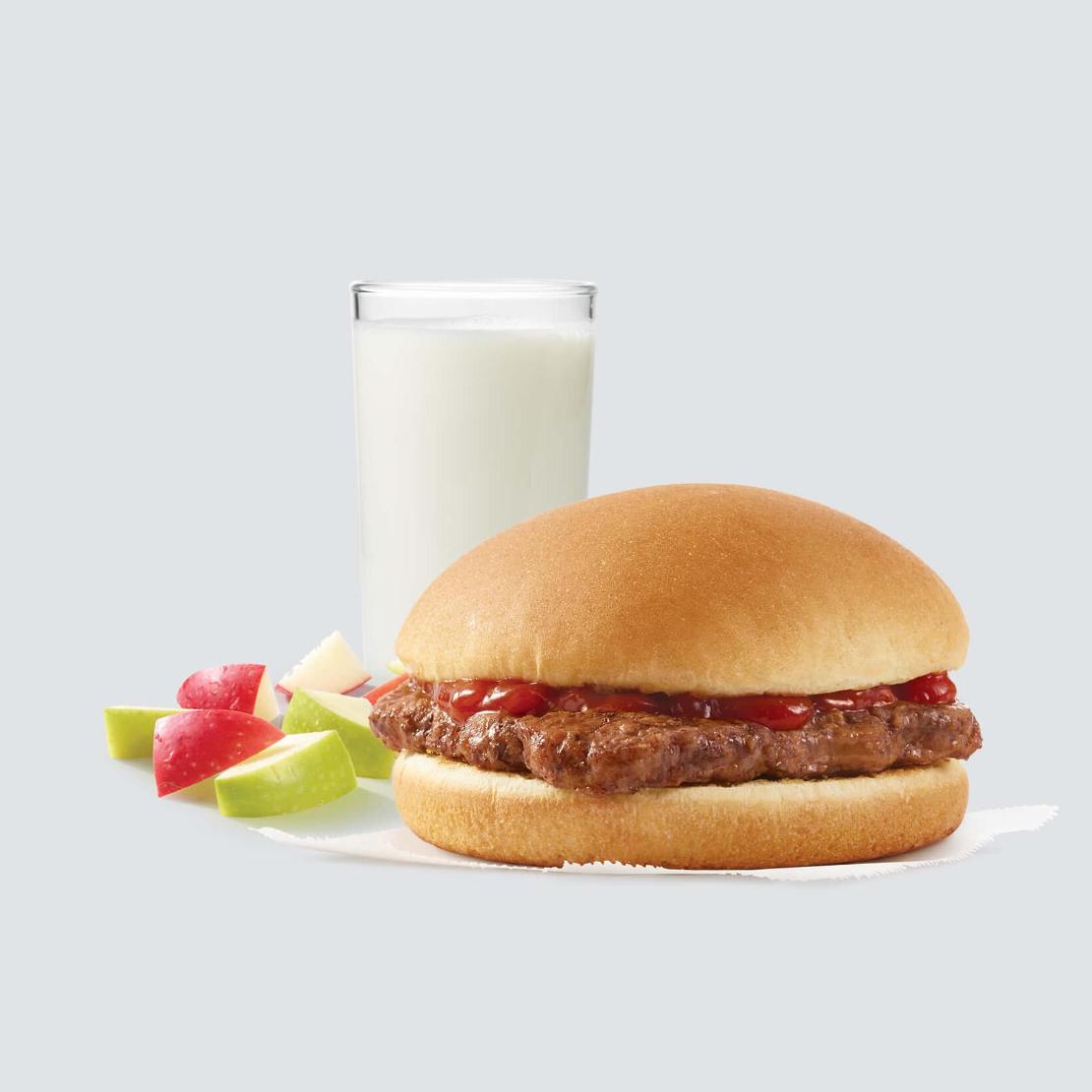 order online - Kids' Hamburger from Wendy's on bringmethat.com