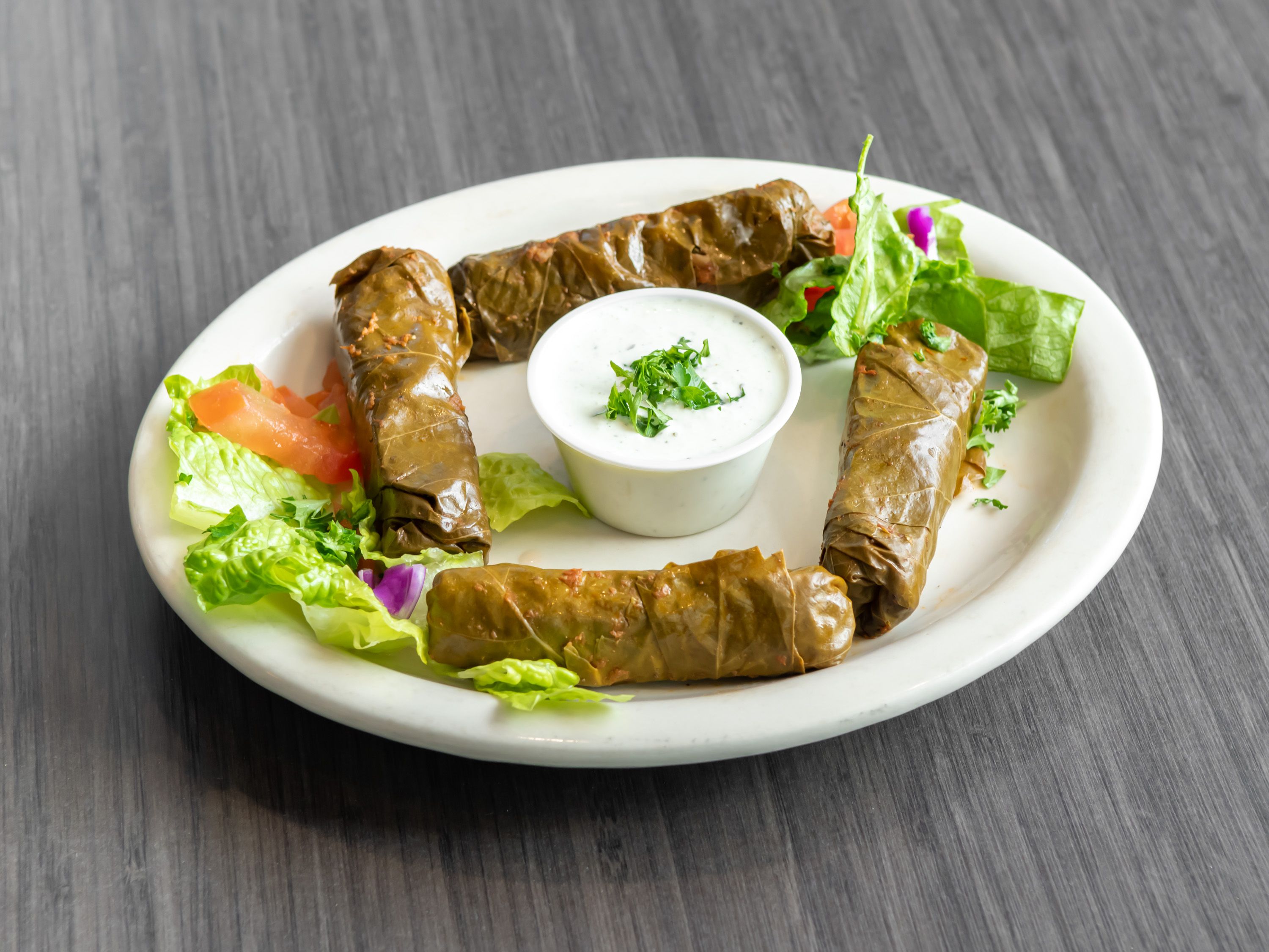 Order Meat Grape Leaves food online from Flaming Kabob store, Mesa on bringmethat.com