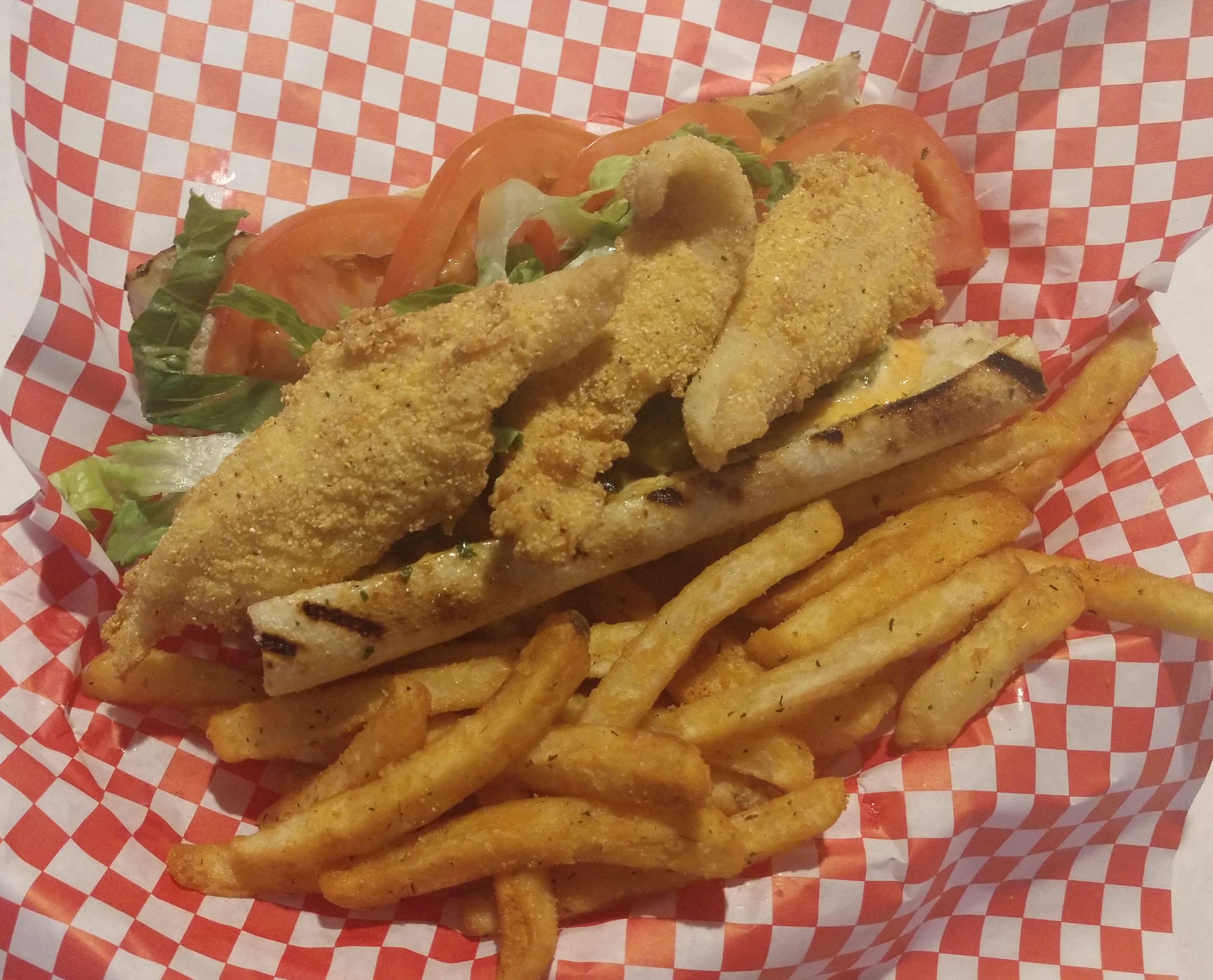 Order Catfish Po Boy food online from Angry Crab Shack store, Phoenix on bringmethat.com