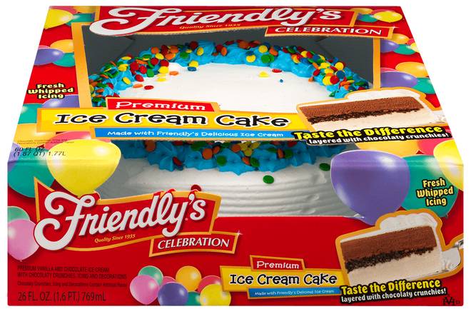 Order Ice Cream Cake: 26oz Round food online from Friendly's store, Rehoboth Beach on bringmethat.com