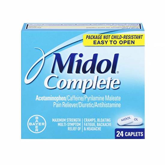 Order Midol Tablets 2 Pack food online from Pink Dot store, Chino Hills on bringmethat.com