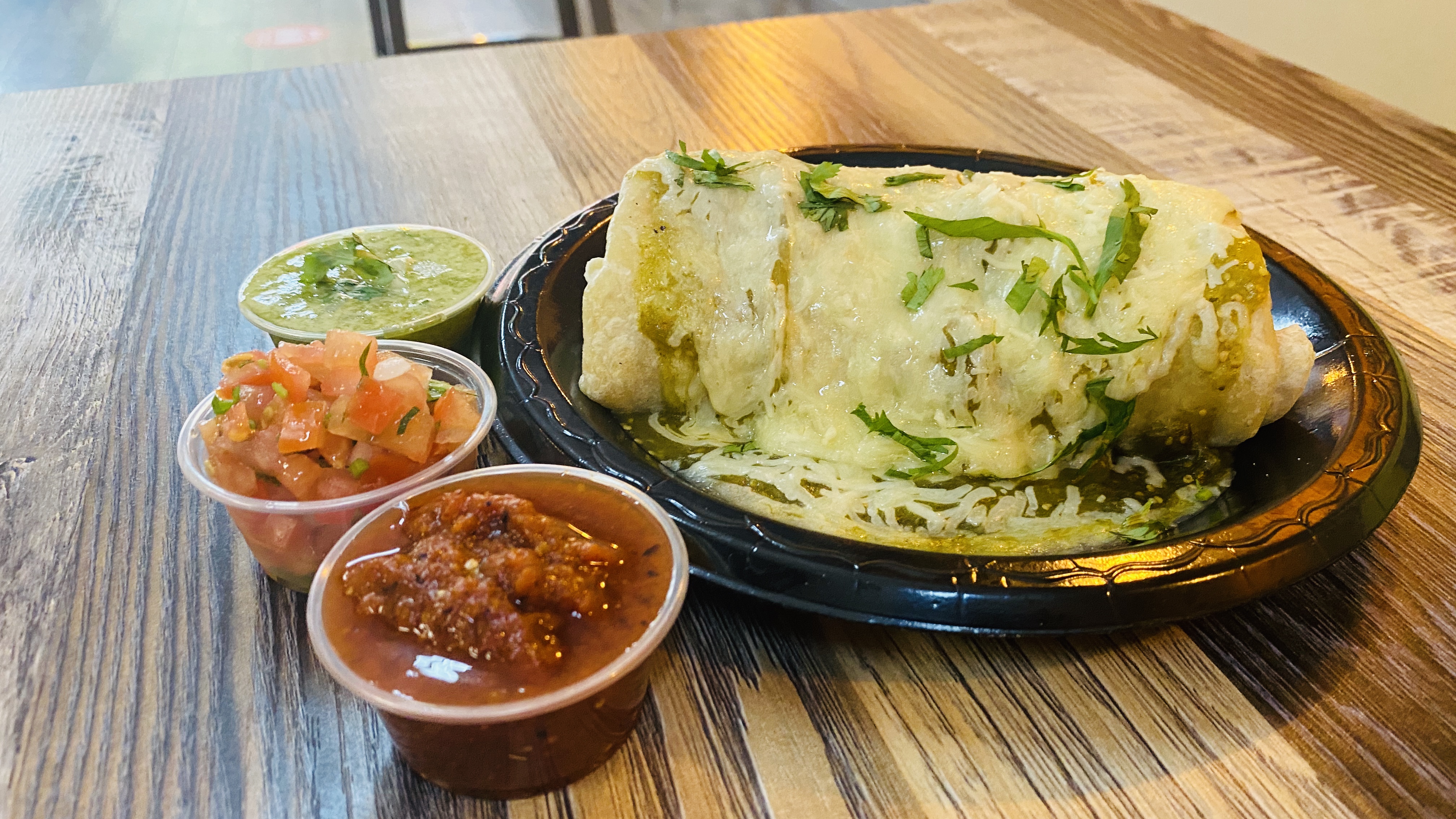 Order Regular Burrito food online from Tpk Tacos store, Visalia on bringmethat.com
