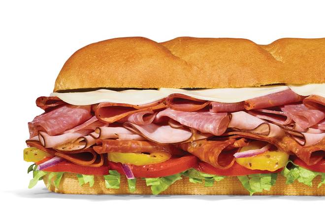 Order #4 Supreme Meats Footlong Regular Sub food online from Subway store, Miller Place on bringmethat.com