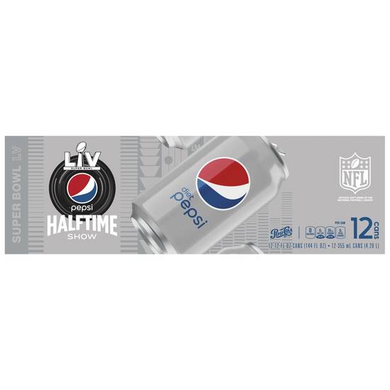 Order Pepsi Cola Diet Soda Classic Cans (12 oz x 12 ct) food online from Rite Aid store, DEPEW on bringmethat.com