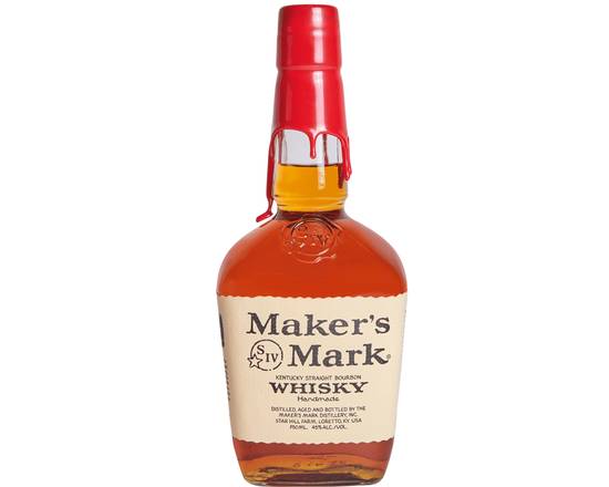 Order Maker's Mark, 750mL bourbon (45.0% ABV) food online from Ogden Wine & Spirit store, Naperville on bringmethat.com