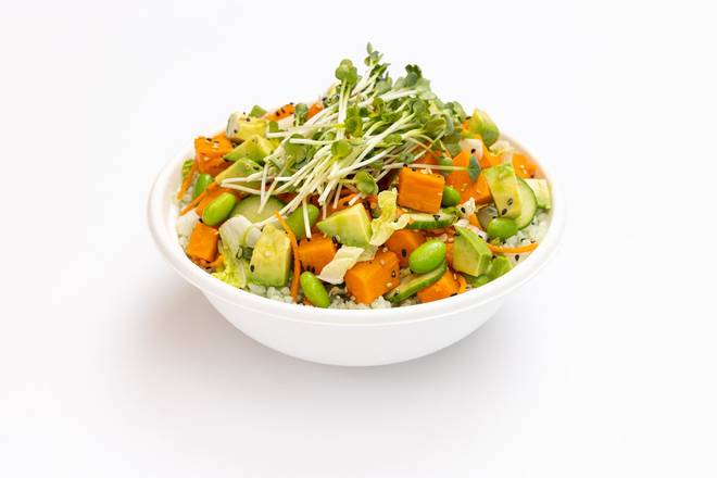 Order Sweet Potato Ponzu Lime Poke Bowl food online from Sweetfin store, Los Angeles on bringmethat.com
