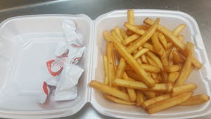 Order Large Fries food online from Palermo Pizza store, Greensboro on bringmethat.com