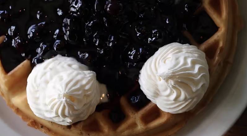 Order Blueberry Waffle food online from Stacks store, Burlingame on bringmethat.com