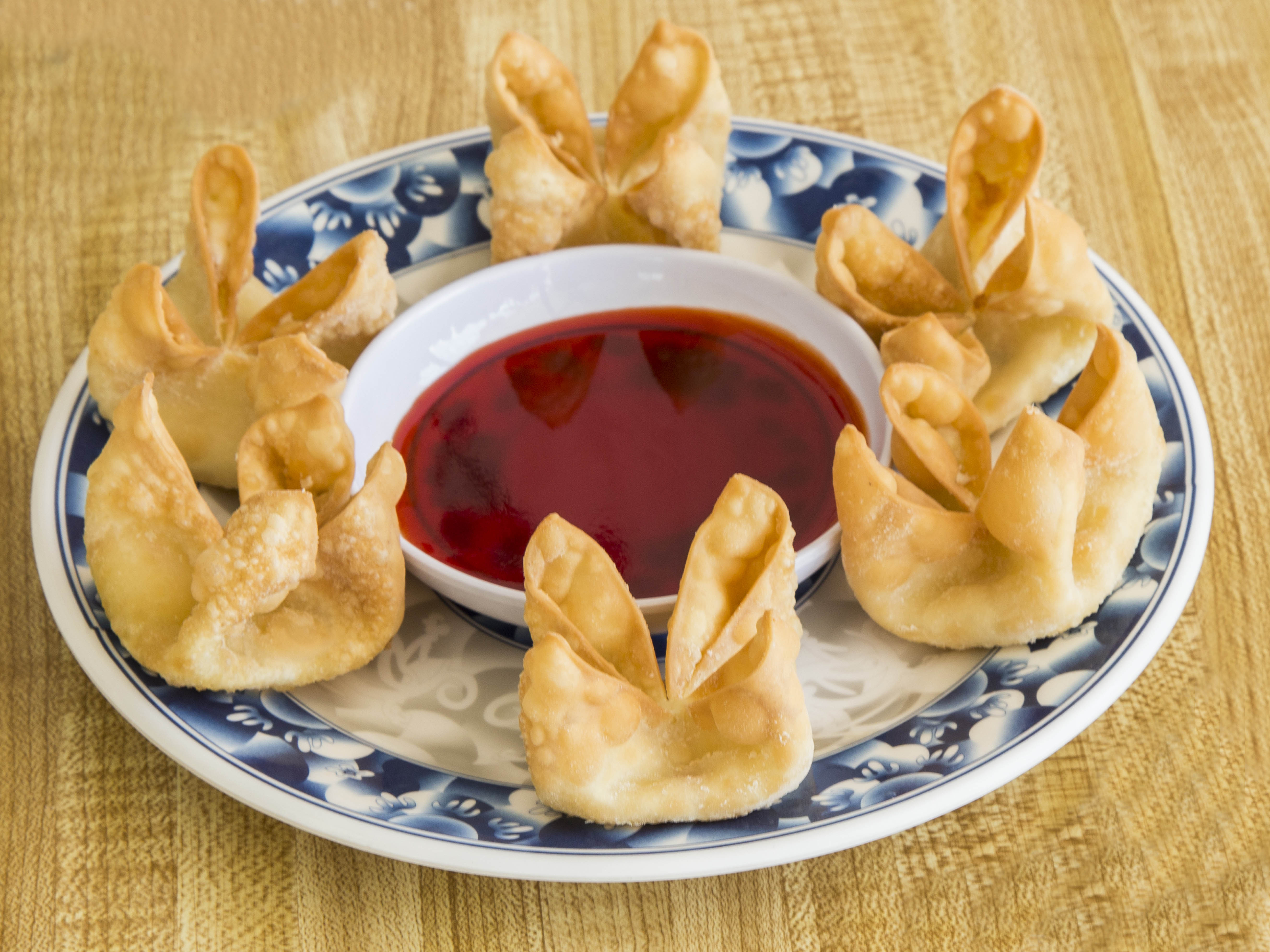 Order 4. Crab Puff ( 10 Pcs ) food online from Brothers Noodle store, Tucson on bringmethat.com