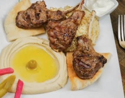 Order Lamb Chop food online from Dvine Mediterranean store, Corona on bringmethat.com