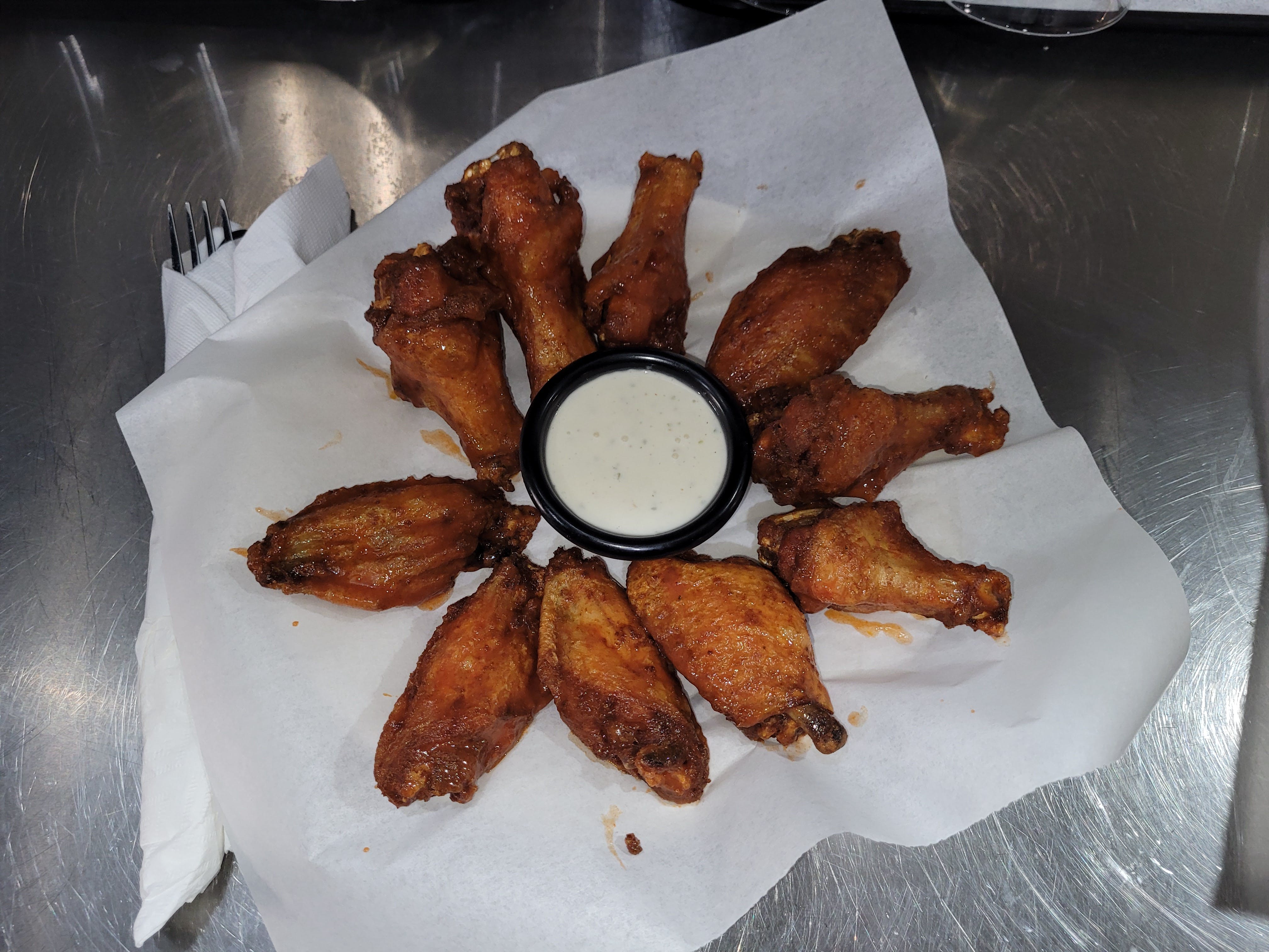Order Wings - 5 Pieces food online from Mony Pizzeria store, Houston on bringmethat.com