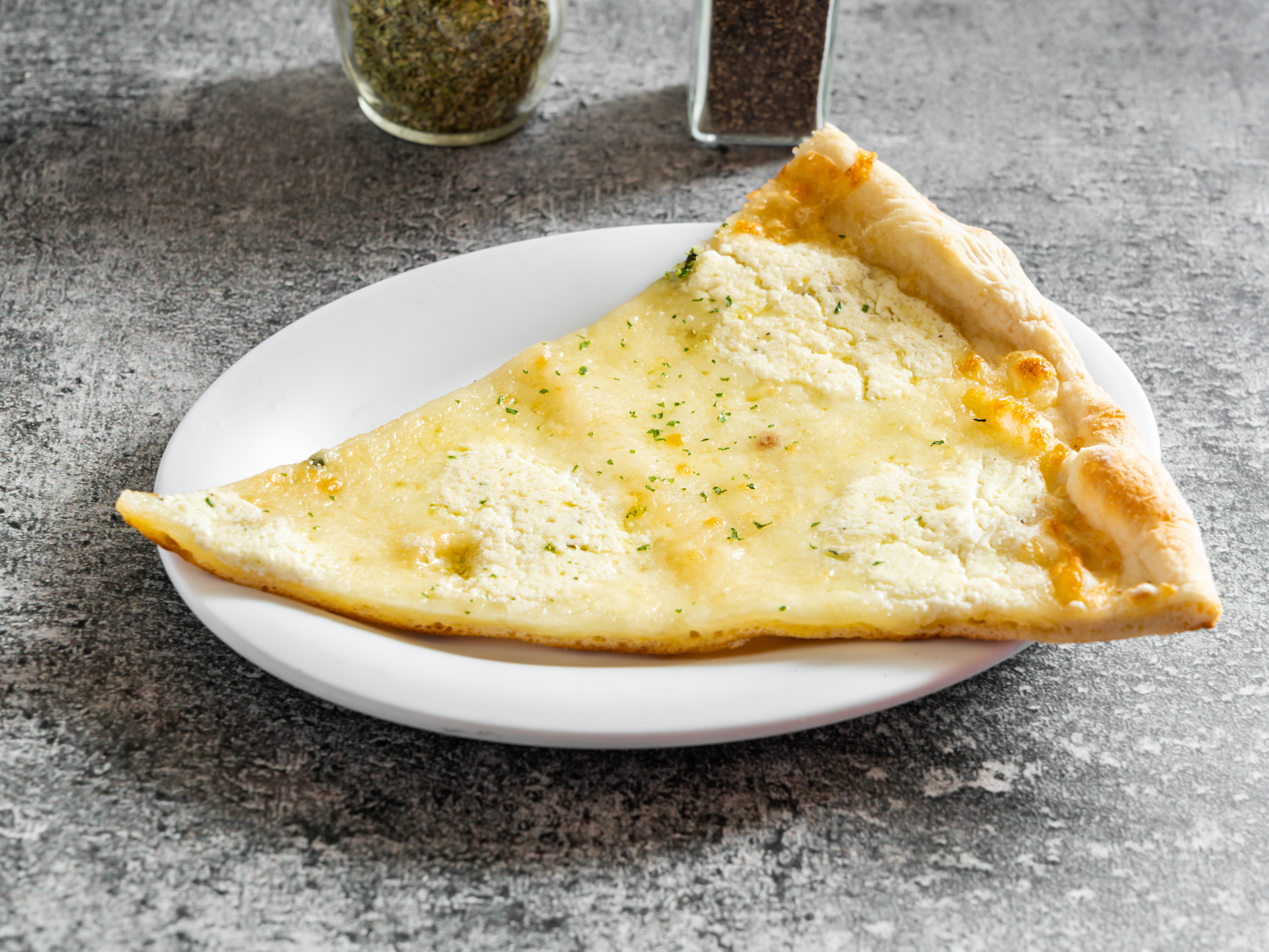 Order White Slice Mozzarella and Ricotta Cheese food online from Bardolino Pizza store, New York on bringmethat.com