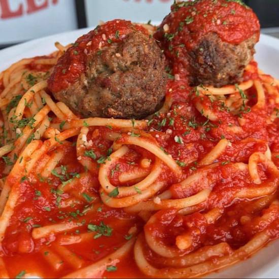 Order Spaghetti food online from Amore Taste Of Chicago store, Henderson on bringmethat.com