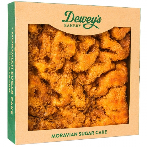 Order Moravian Sugar Cake (14 oz.) food online from Dewey's Bakery store, Winston-Salem on bringmethat.com