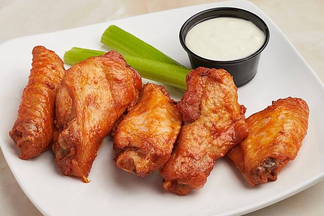 Order Buffalo Wings (5) food online from Silver Diner store, Cherry Hill on bringmethat.com