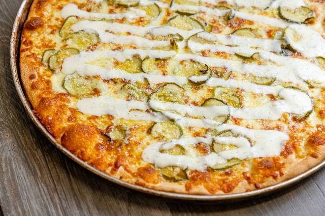 Order Pickle Pizza food online from Thunderbird II store, Springfield on bringmethat.com