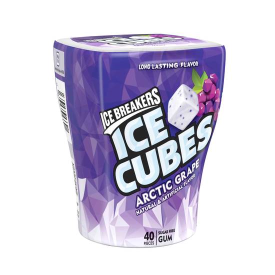 Order Ice Breakers Ice Cubes Arctic Grape Sugar Free Gum (40 ct) food online from Rite Aid store, Yamhill County on bringmethat.com