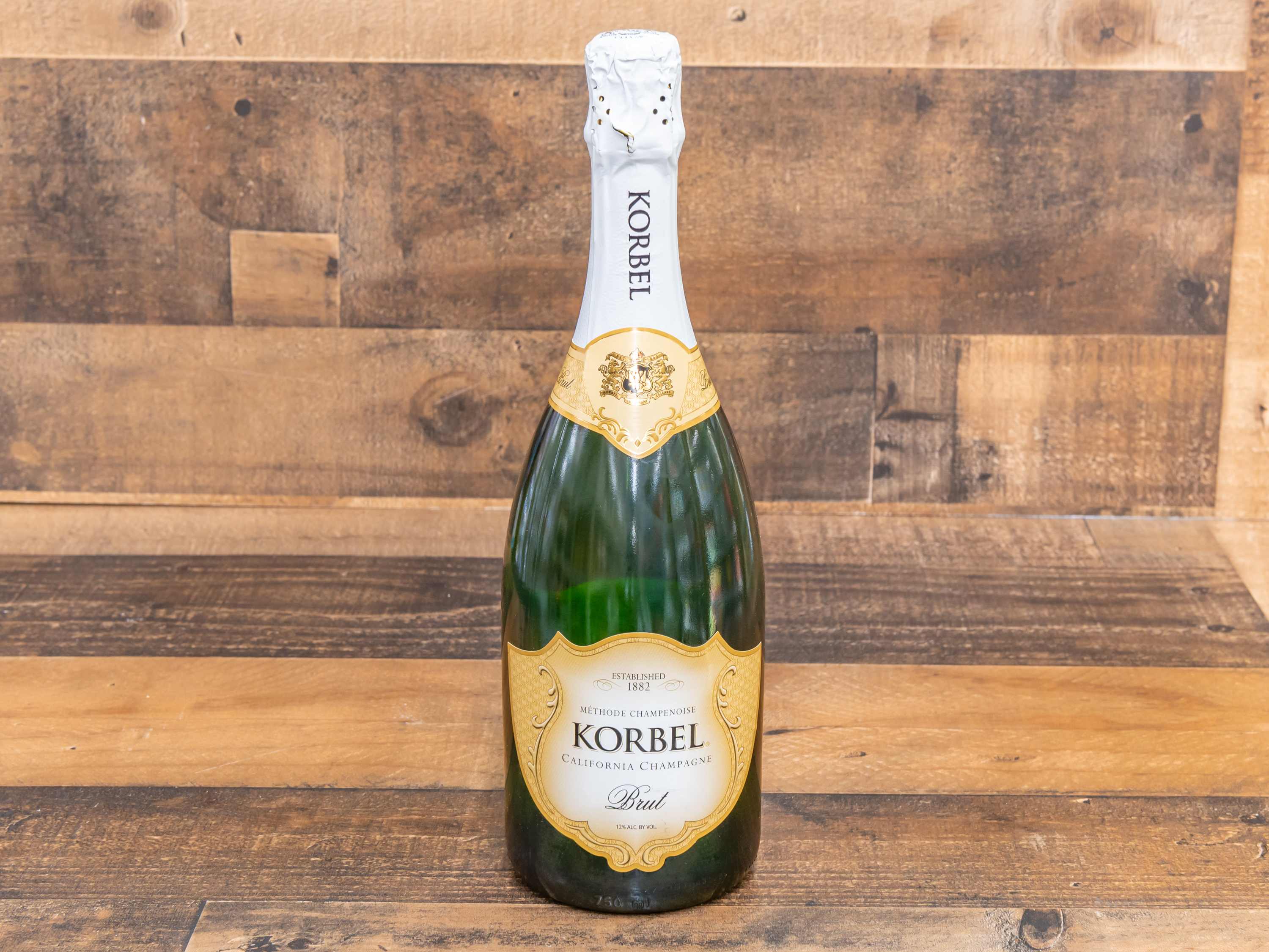 Order Korbel Extra Dry California Champagne food online from Belvedere Liquor store, Santee on bringmethat.com