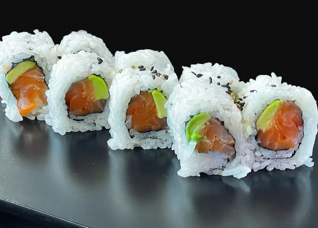 Order Smoked Salmon Roll food online from Sushi Damu store, Tustin on bringmethat.com