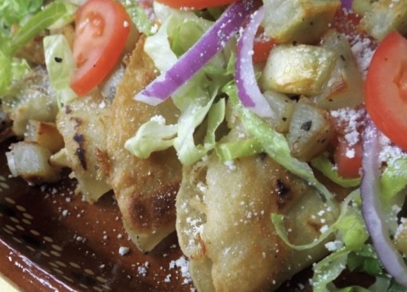 Order Dorados Tacos food online from Los Barriles Mexican Restaurant store, Canutillo on bringmethat.com