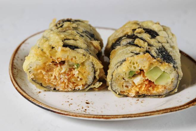 Order El Dorado (Deep Fried Roll) Sushi Burrito food online from Zumo Zuzhi Burrito store, Covina on bringmethat.com