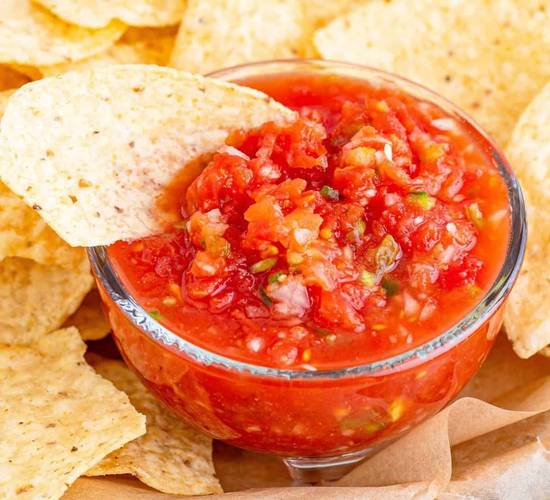 Order Chips and Salsa food online from Mac Pizza & Wings store, Richmond on bringmethat.com