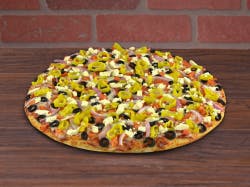 Order Olympus Pizza - Small 10'' (Serves 1-2 Persons) food online from Mountain Mike Pizza store, Pleasanton on bringmethat.com