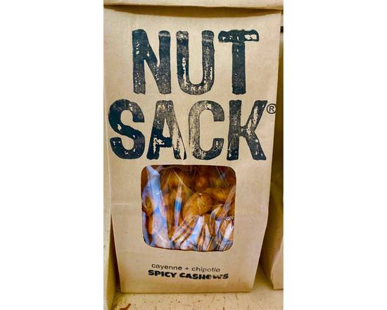 Order Spicy Cashews - NutSack Roasted & Salted food online from The Sugar box store, Apache Junction on bringmethat.com