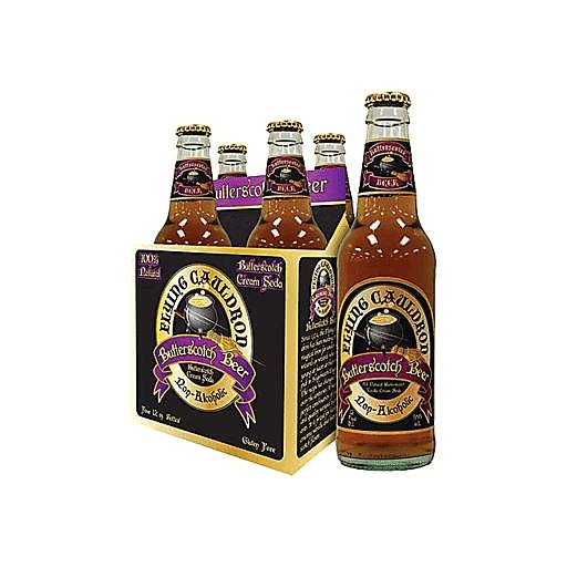 Order Flying Cauldron Butterscotch Beer (4PK 12 OZ) 99592 food online from BevMo! store, Greenbrae on bringmethat.com