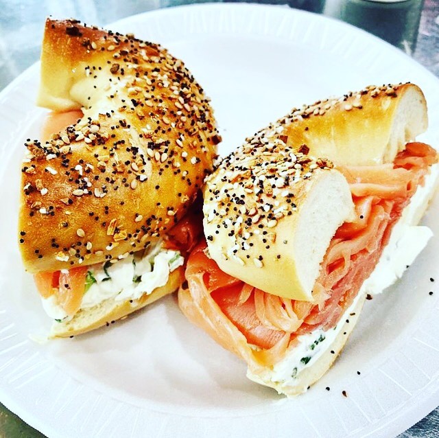 Order Top's Famous Nova Sandwich Special food online from TOP BAGELS store, Fair Lawn on bringmethat.com