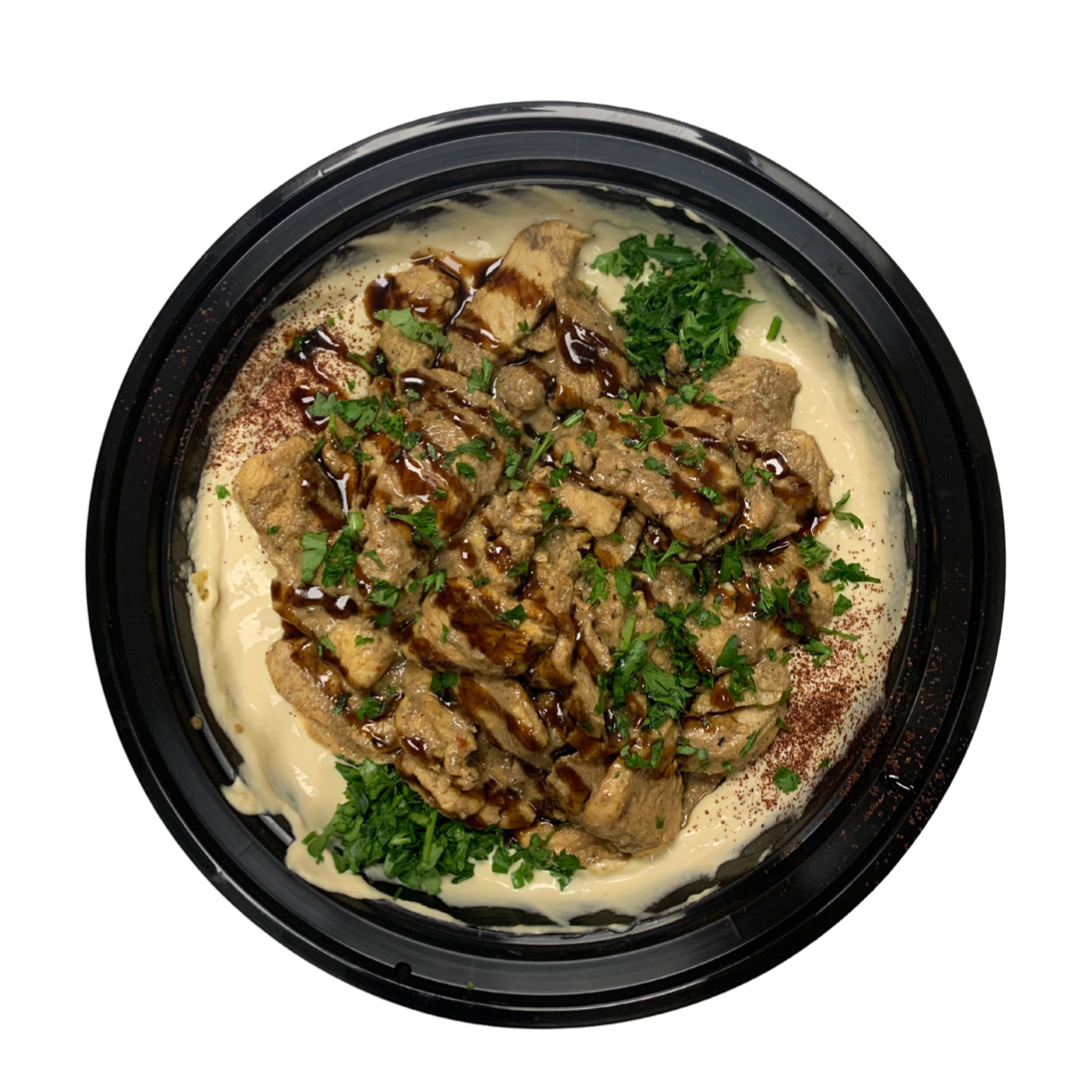 Order Hummus Be Chicken Shawarma food online from Aladdin Mediterranean Grill store, Denver on bringmethat.com