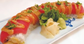 Order 127. Galaxy Roll  food online from Maguro Sushi House store, Rochelle Park on bringmethat.com