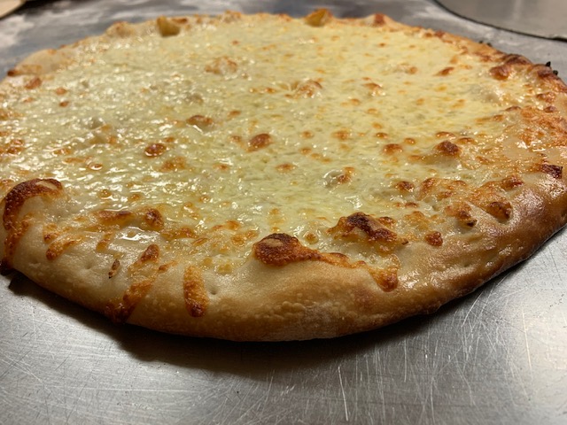 Order White Pizza food online from Papa Jays Pizzeria store, Dover on bringmethat.com